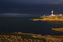 Portland Bill lighthouse at dawn
